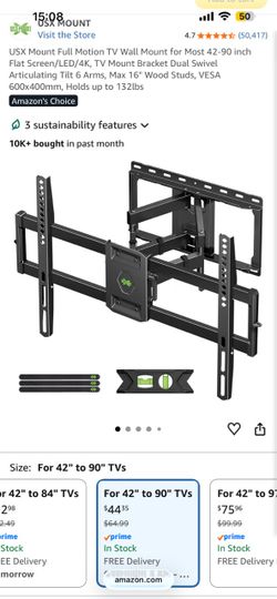 New TV mount bracket