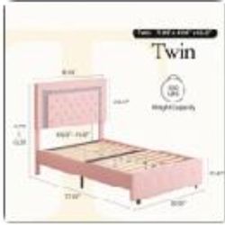 Girls Twin Size Bedframe