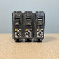 Square D Home 15 Amp Single-pole
