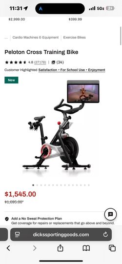 Peloton Cross Training Bike