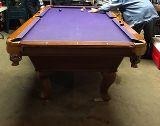 Pool Table - Full Size - billiards
