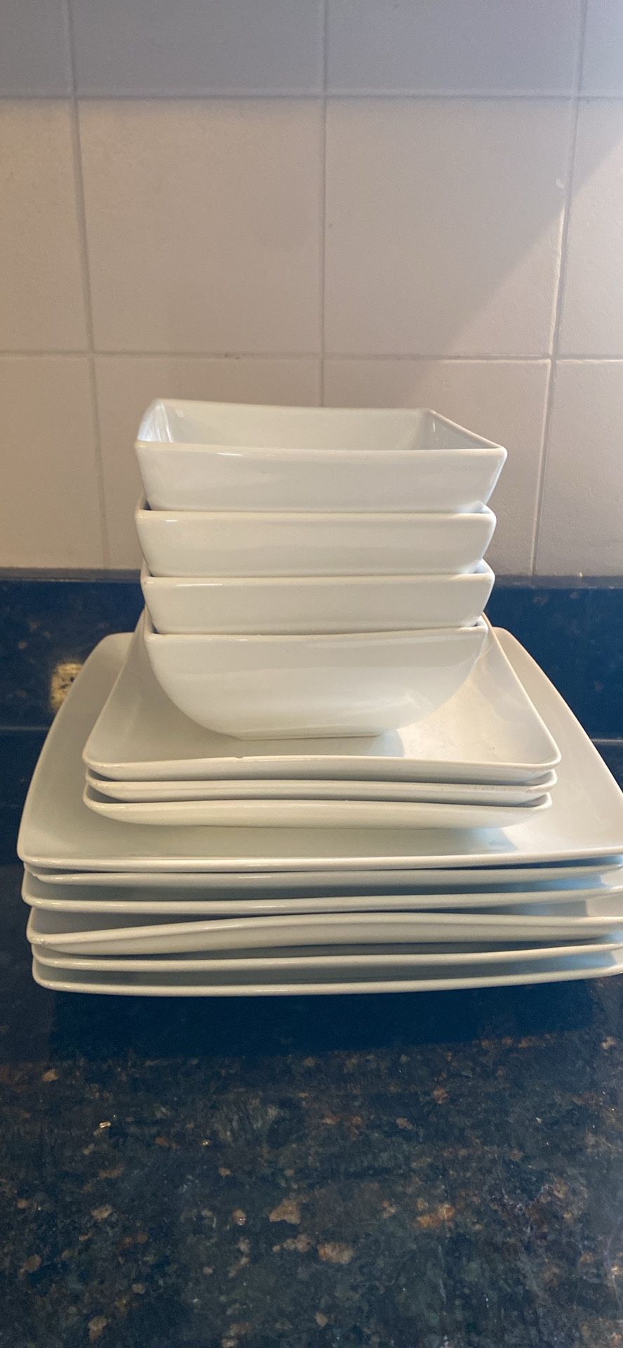 White Dishes