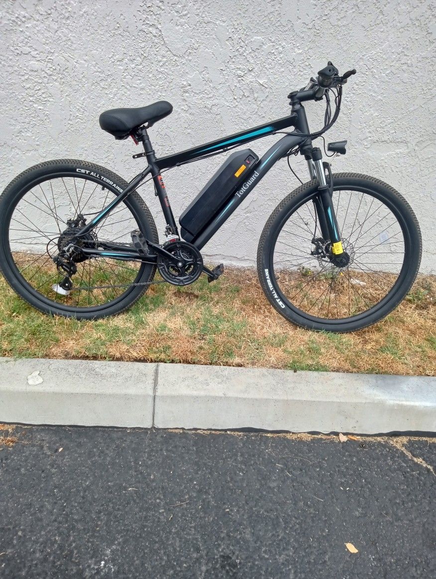 Tot Guard Electric Bike. 27.5 Inch Mountain Well Taken Care Of