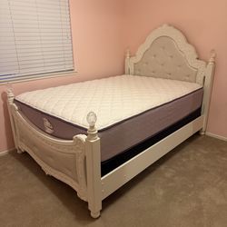 (2 available) Full size bed with frame, mattress and box spring included