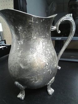 Old metal jar