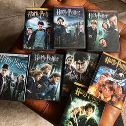 Harry Potter Complete 8 Film Collection 