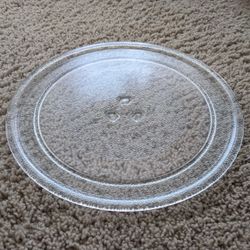 9-5/8" microwave oven replacement glass turntable spinning plate revolving platter rotating tray