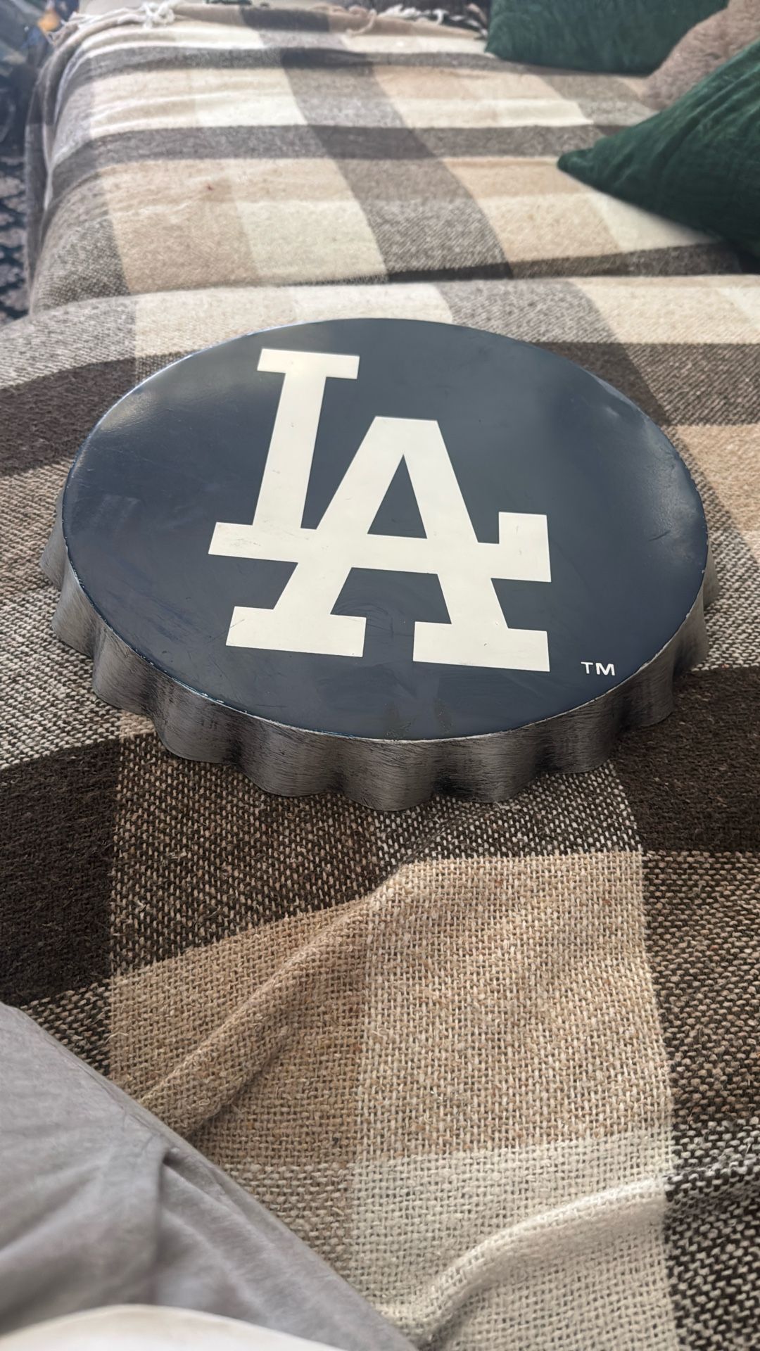 Authentic LA Dodgers Distressed