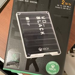 WD_BLACK P10 2TB Game Drive for Xbox Portable External Hard Drive