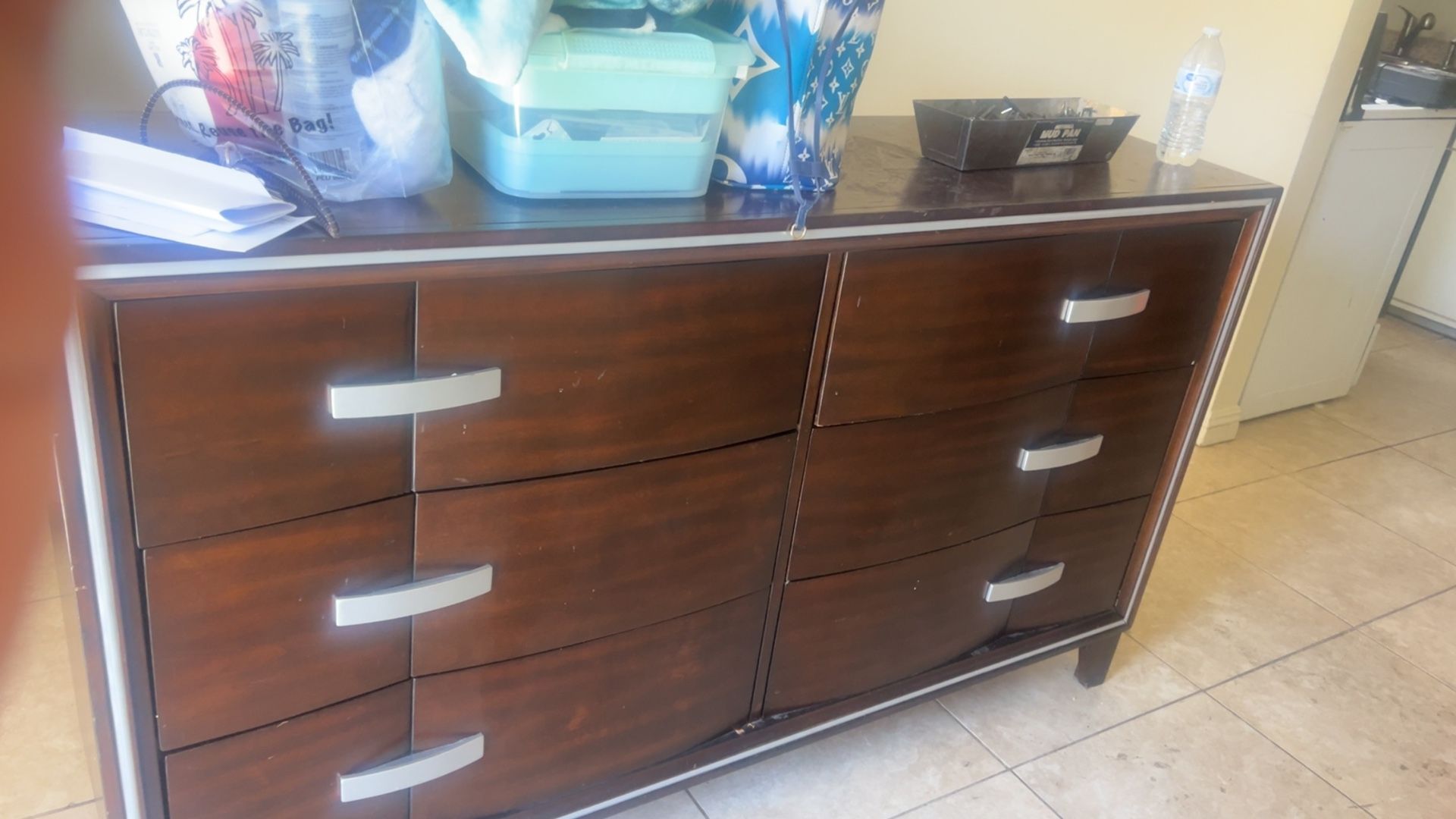Brown Dresser
