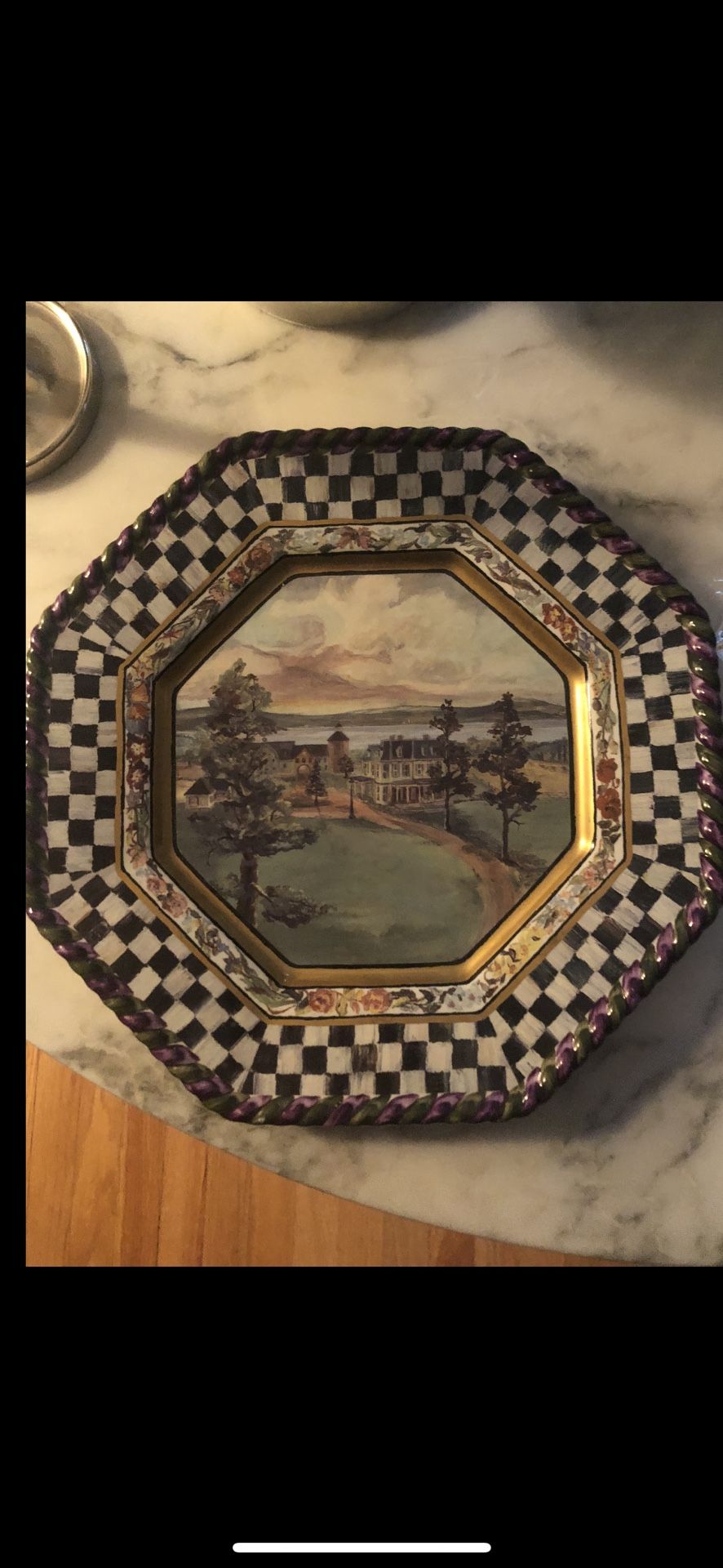 MacKenzie -Childs Machlachlan Dinner plate