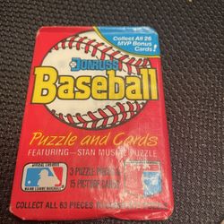 Vintage 1988 Donruss Baseball Pack