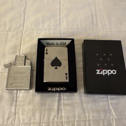 Zippo Lighter Set + Torch Insert (Bundle)