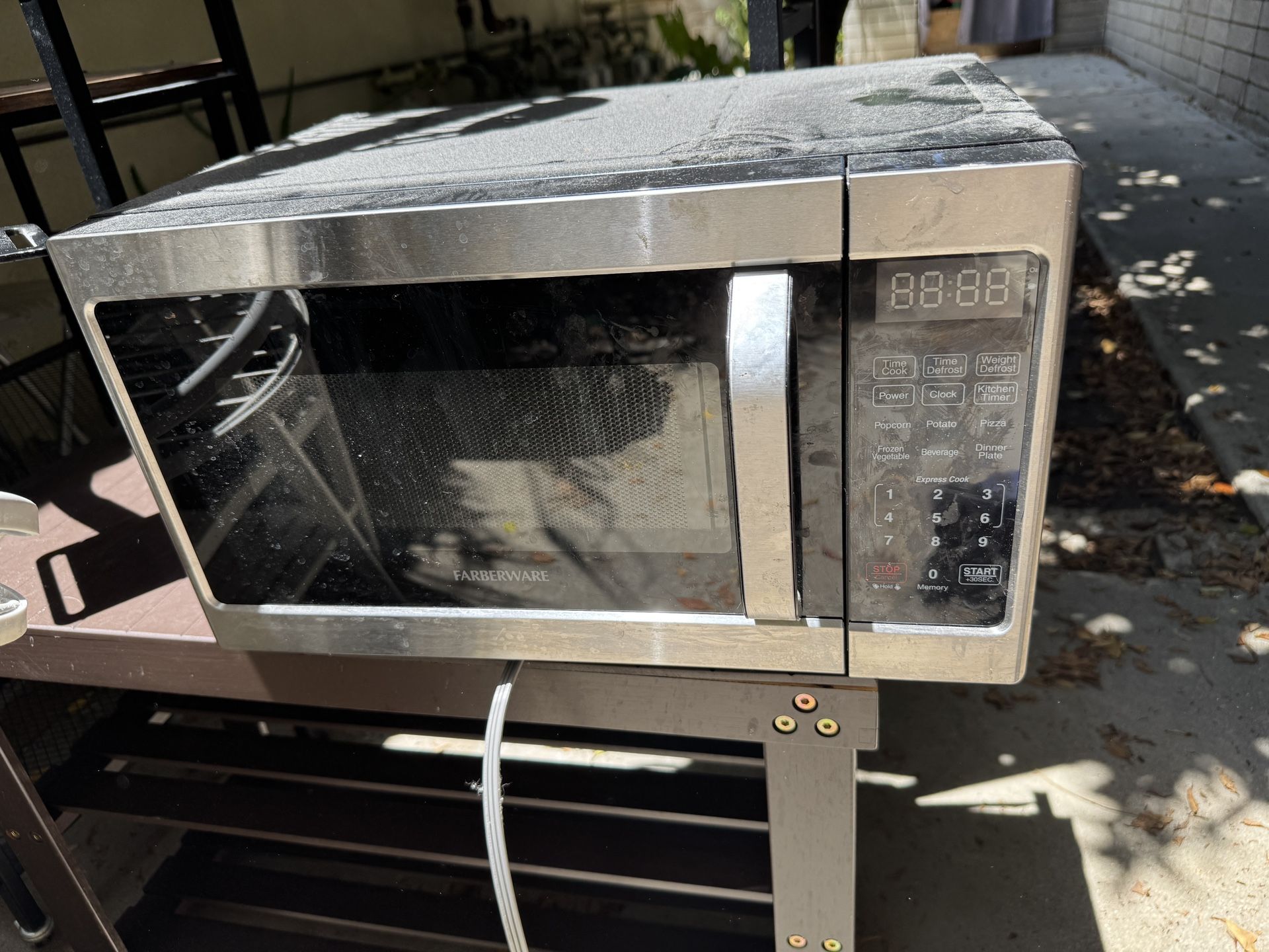 Smaller Microwave. And Other Shelving Items