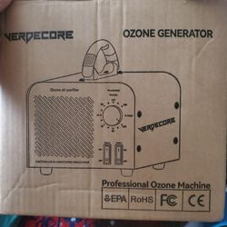 120,000mg/h 0zone Generator High Capacity Ozone Machine & Negative Ion Air Purifier for Home, Car, Pet Odor Removal, O3 Odor Eliminator up to 2,500 Sq