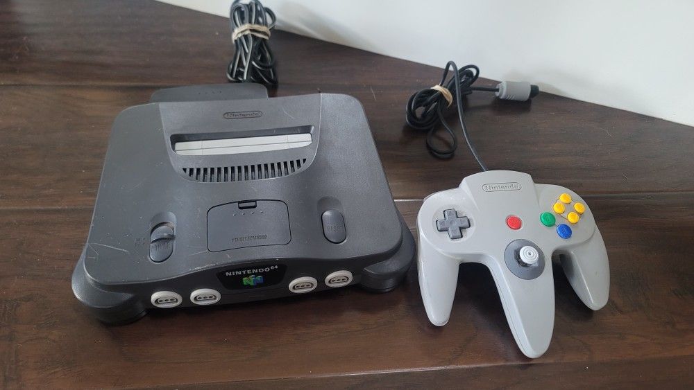 Nintendo 64 n64 video game console system