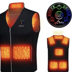  Heated Vest for Men and Women, Smart Heating Vest Rechargeable, Battery Not Included