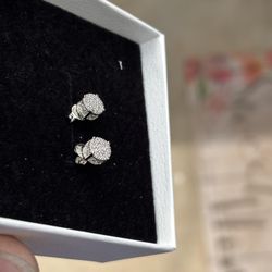 Moissanite S925 Pushback Studs 
