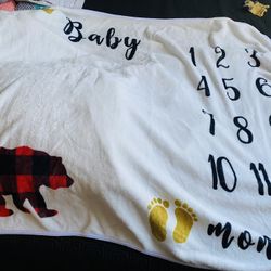 MileStone Baby Blanket