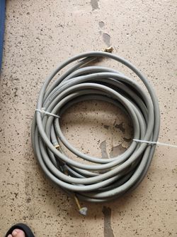 Python Plus Lock-On 3/8" Air Hose 300 PSI Nonconductive Made in USA w/ Fittings