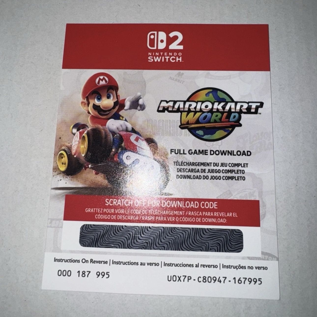 Mario Kart World Code