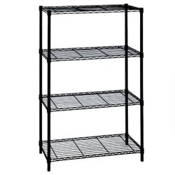 Black Bakers Rack Shelf 