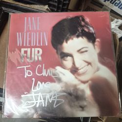 Jane Wiedlin - Fur LP Cover - Signed 