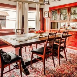 Antique Trestle Table