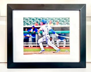 Ian Happ Chicago Cubs Signed Autograph Framed Photo
