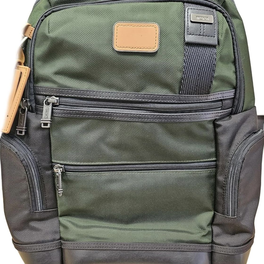 TUMI 111790 Parrish Black/Green With Gunmetal Hardware Multi