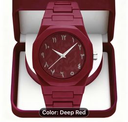 Red And Gold Watch