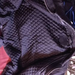 Mens Leather Coach Jacket