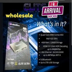 VSEEBOX ELITE ULTRA VSEE BOX 1 YEAR WARRANTY NEW ARRIVAL 2025 SUPERBOX S6 MAX ULTRA PRO