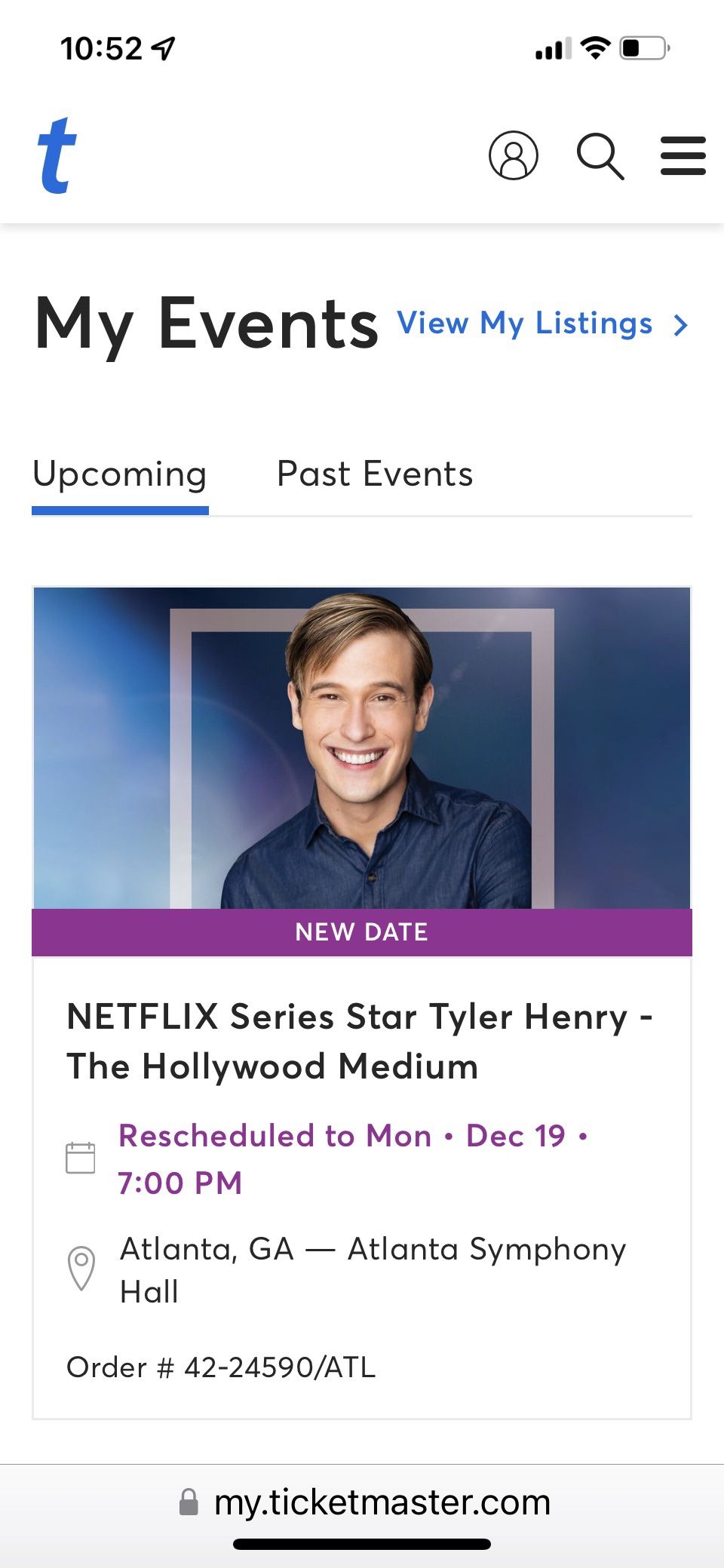 Netflix’sTyler Henry Ticket Atlanta Show