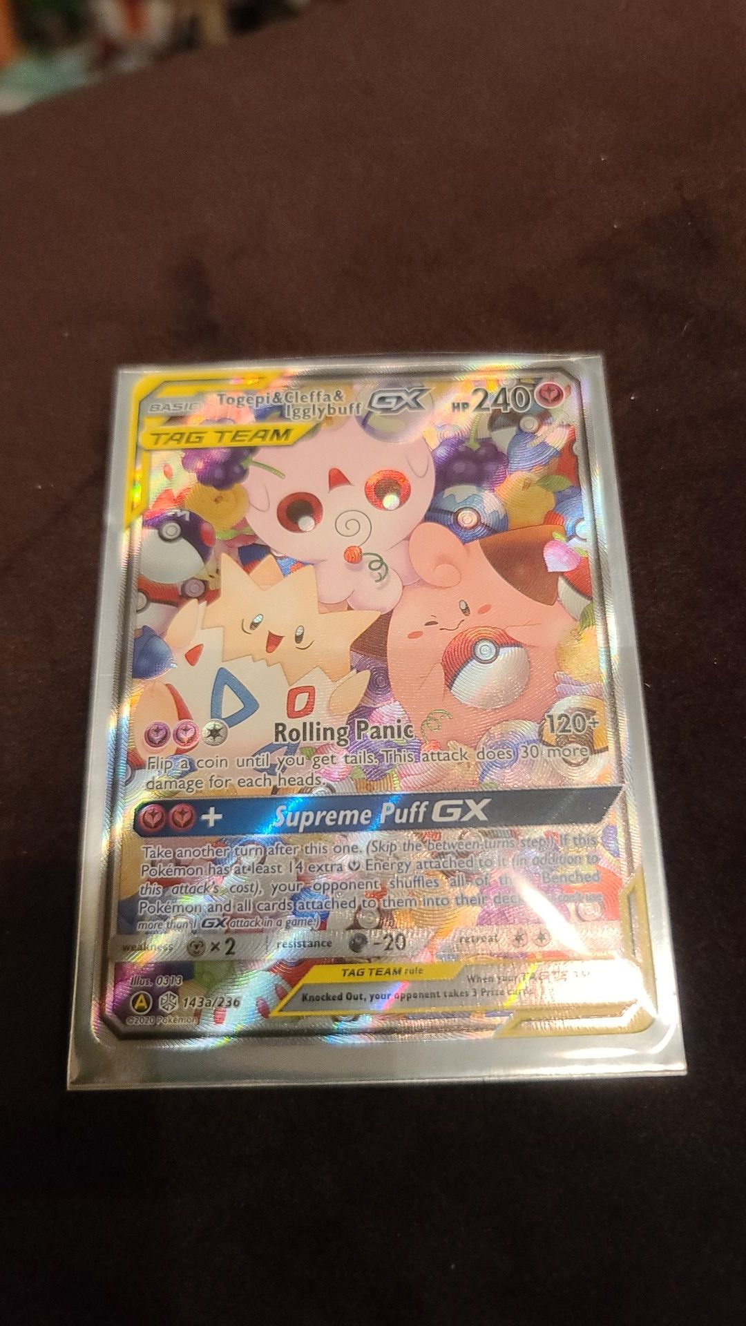 Tag team gx pokemon card