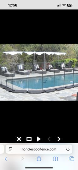 Brand New Pool Fence