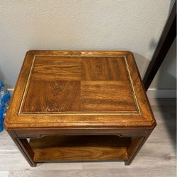 Wooden Coffee Table & High Table