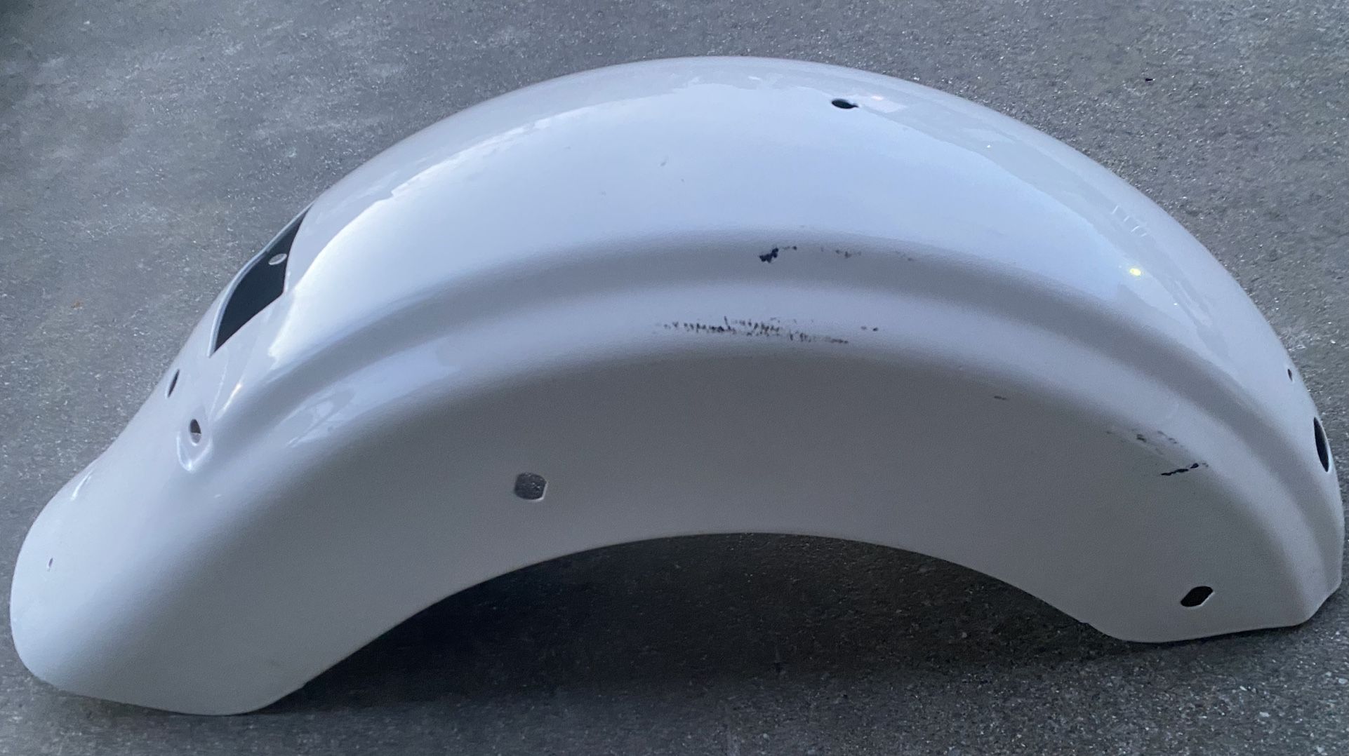 OEM Harley-Davidson Rear Fender White 2009 Roadglide 59702-09