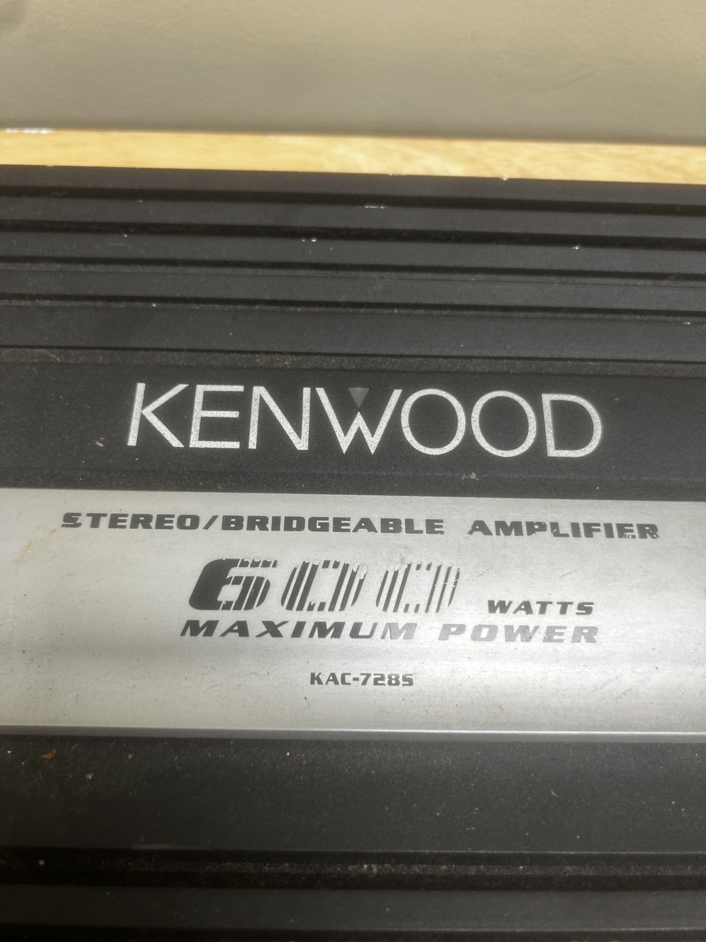 (Used)Kenwood 600watt Car Amplifier 