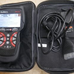 Zurich Code Reader - ZR15S  Auto Scanner Tool WITH CABLE AND CASE USED . TESTED. IN A GOOD WORKING ORDER. 
