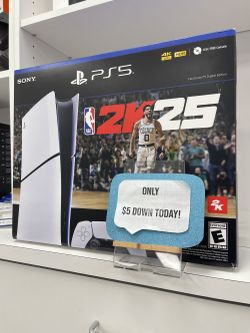💥 Just Dropped! Sony PlayStation 5 Slim – PS5 Gaming Console Starting at $469 – Limited Stock + $1 Down Option