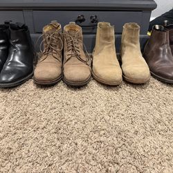 Leather And Suede Boots