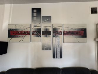 Multi-Panel Abstract Wall Art Set
