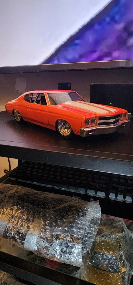 HOT Wheels G- Machines: Light Blue Metallic 70 Chevelle Diecast