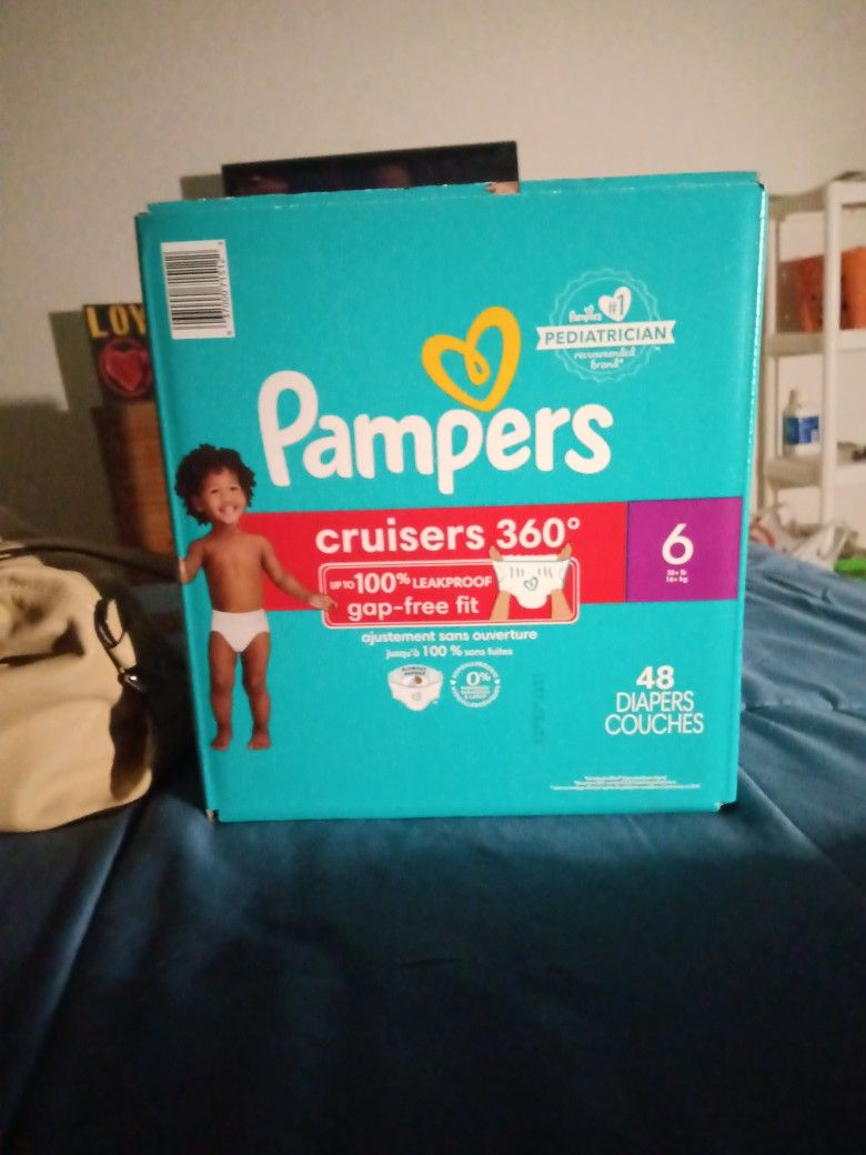 Pampers Cruisers Size 6