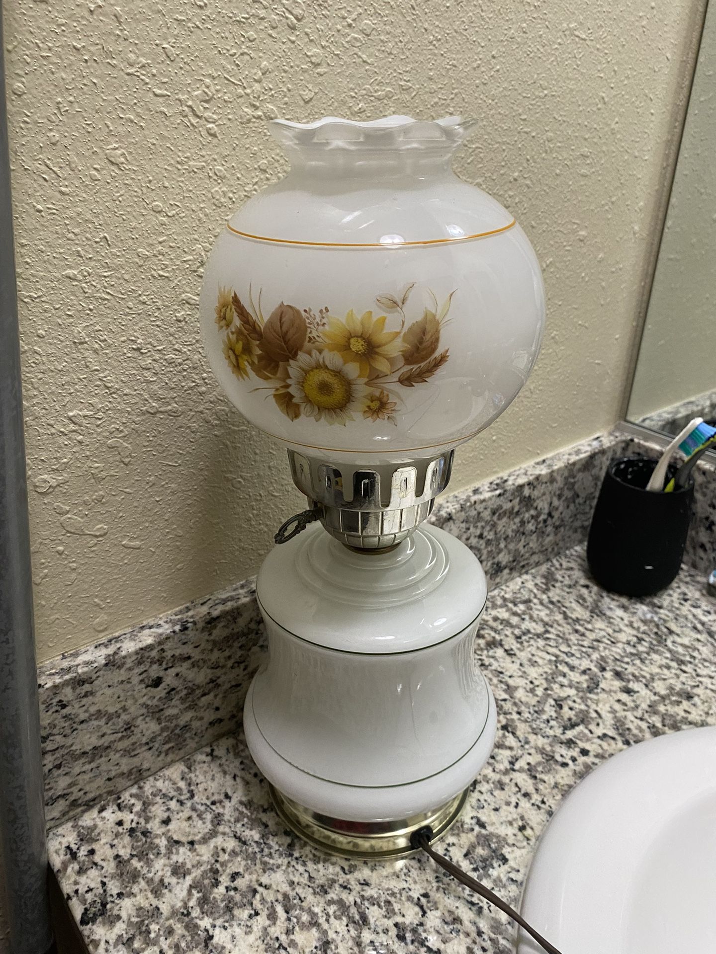 Vintage Porcelain Lamp