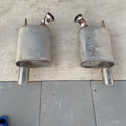 MUSTANG 5.0 mufflers(oem)