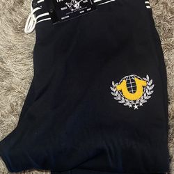 Brand New True Religion Joggers Black White Yellow XXL