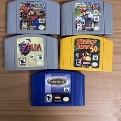 Nintendo 64 Game Bundle Lot 