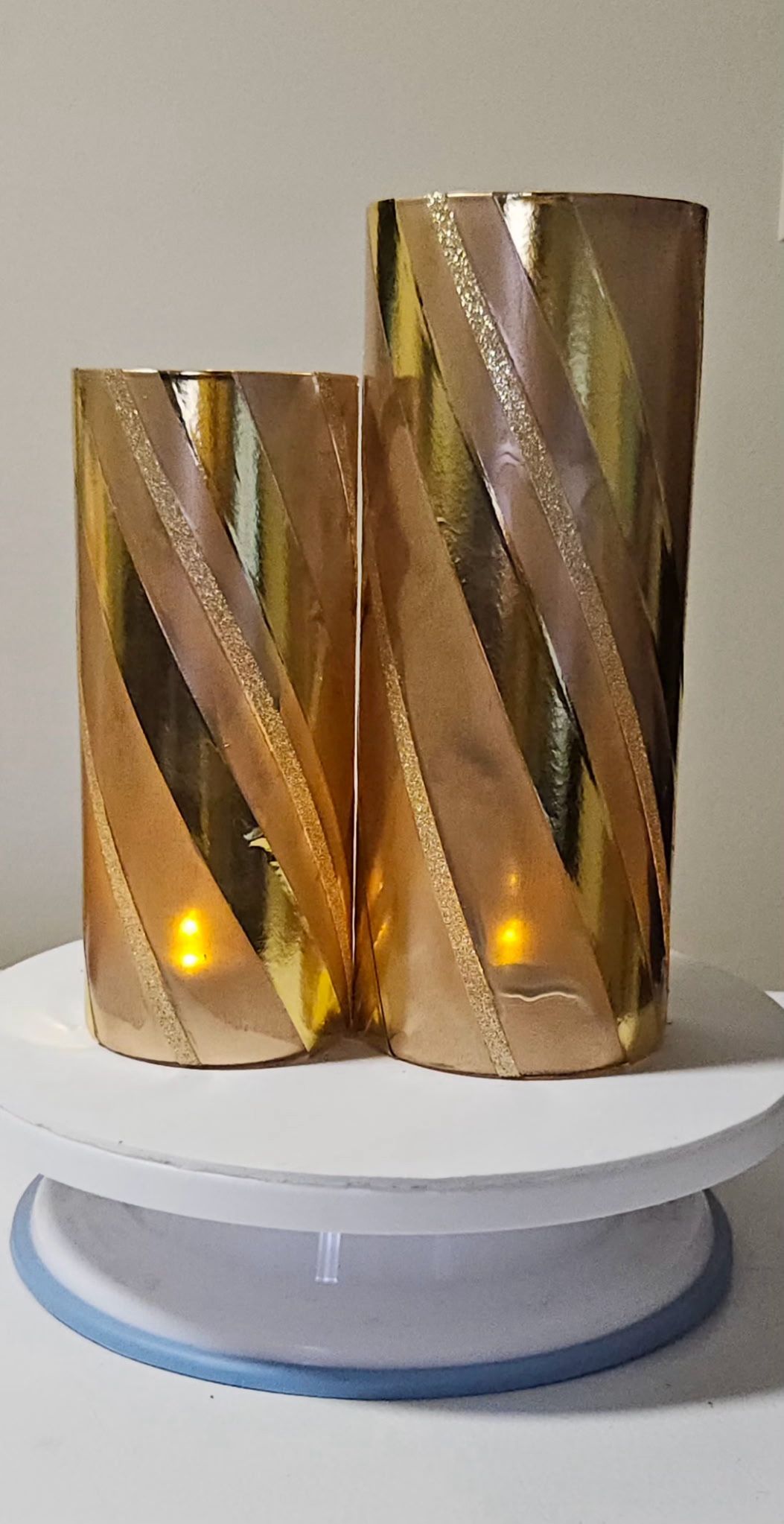 Golden Spiral Vases